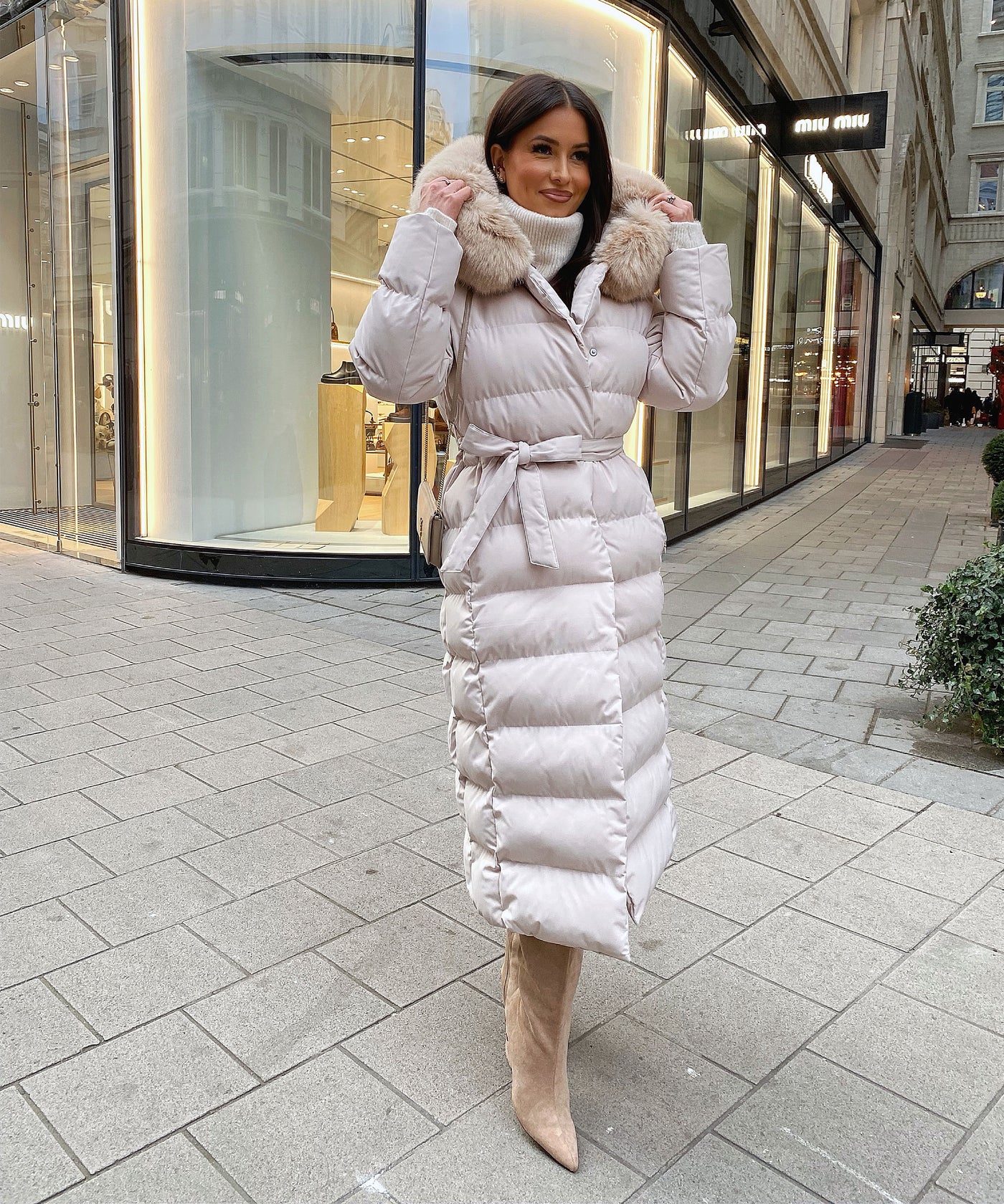 Parka May Beige Ladypolitan ♡