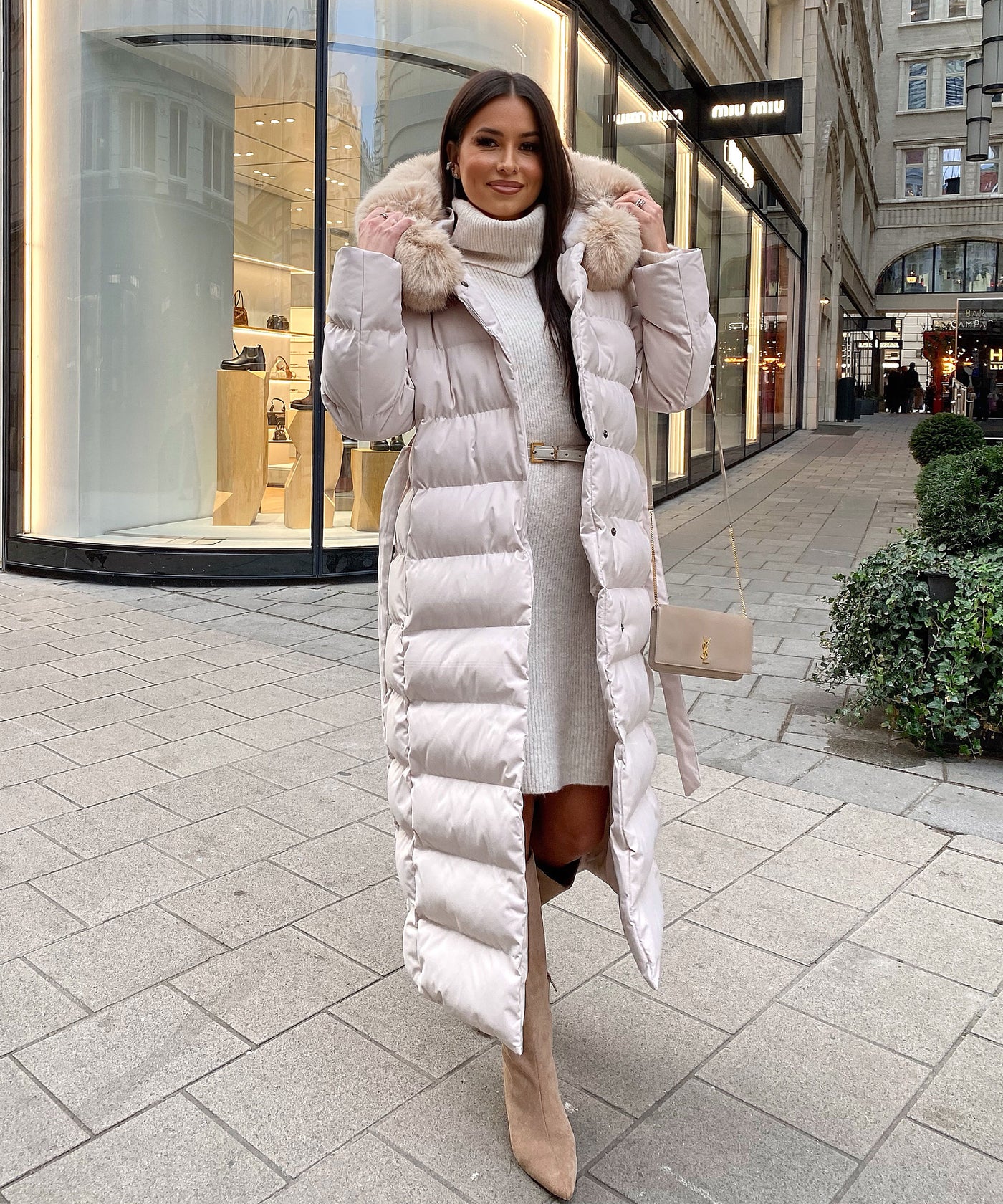 Parka May Beige Ladypolitan ♡