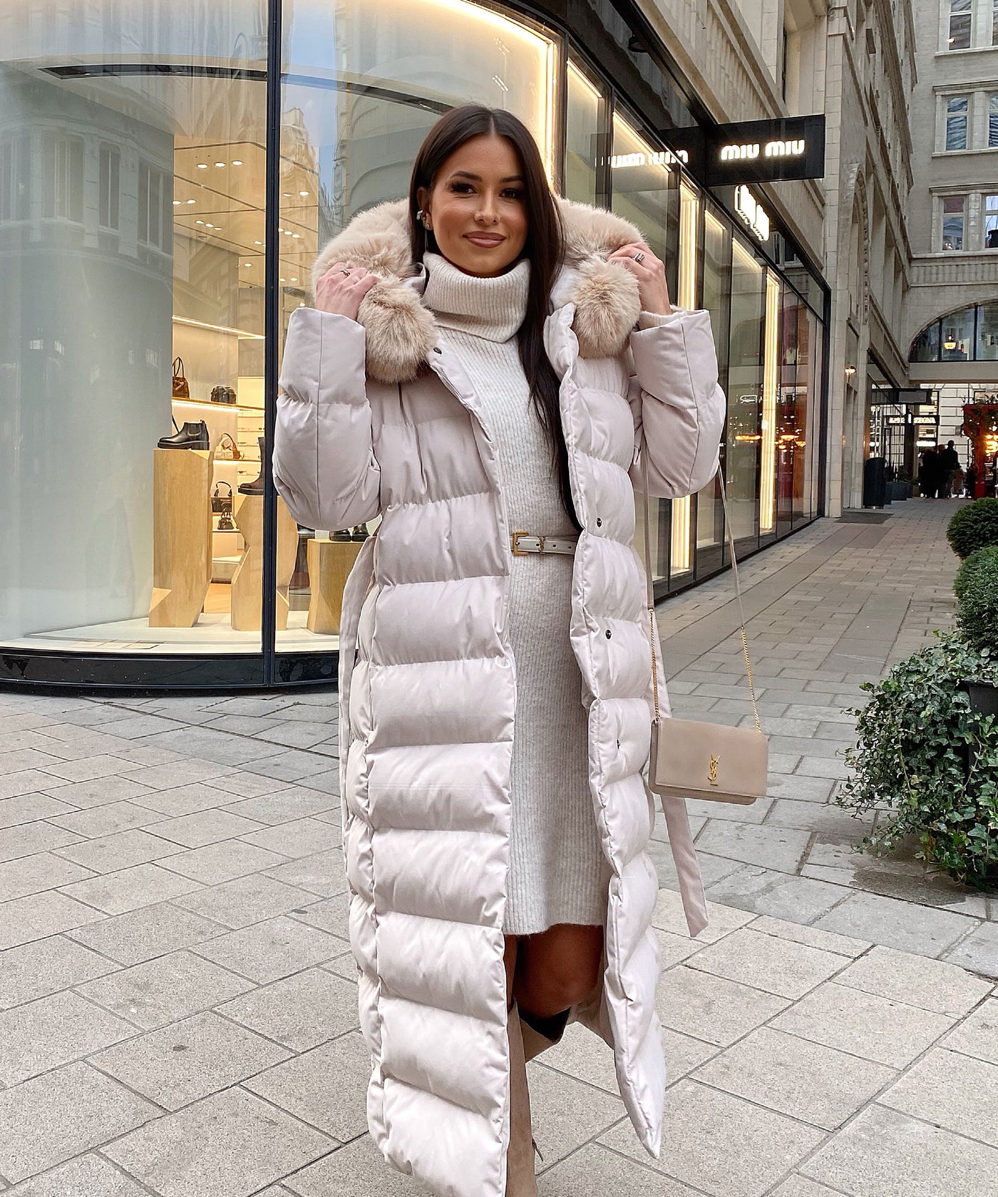 Parka May Beige Ladypolitan ♡