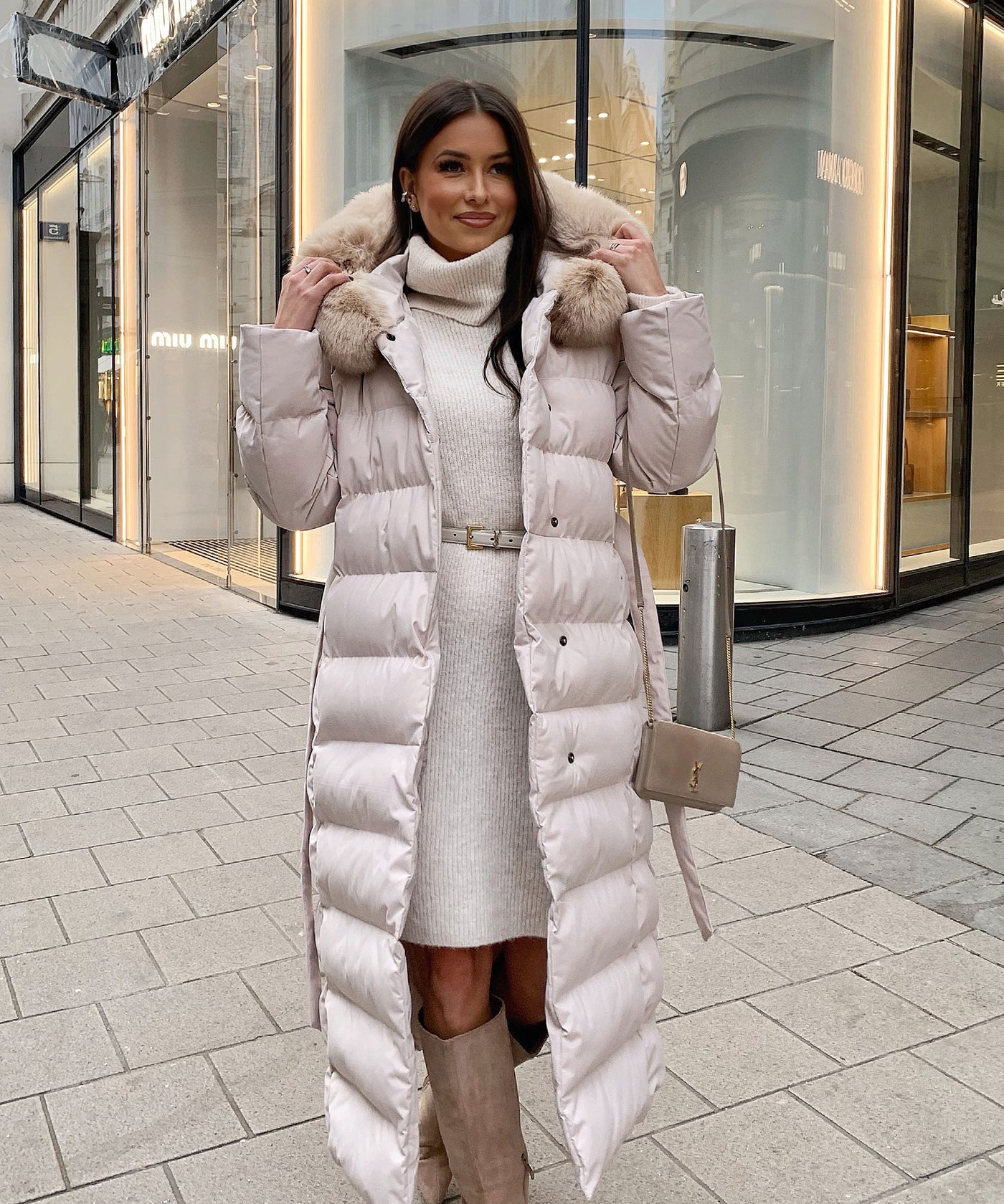 Parka May Beige Ladypolitan ♡