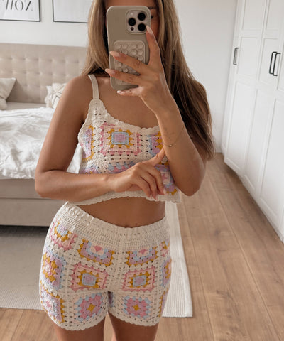 Baumwolle Häkelset Darlyn Bunt Ladypolitan ♡