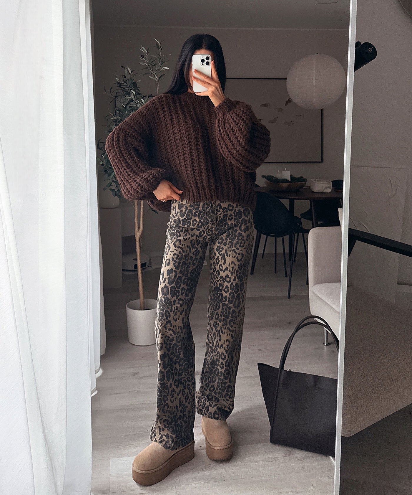 Strickpullover Mia Dunkelbraun Ladypolitan ♡