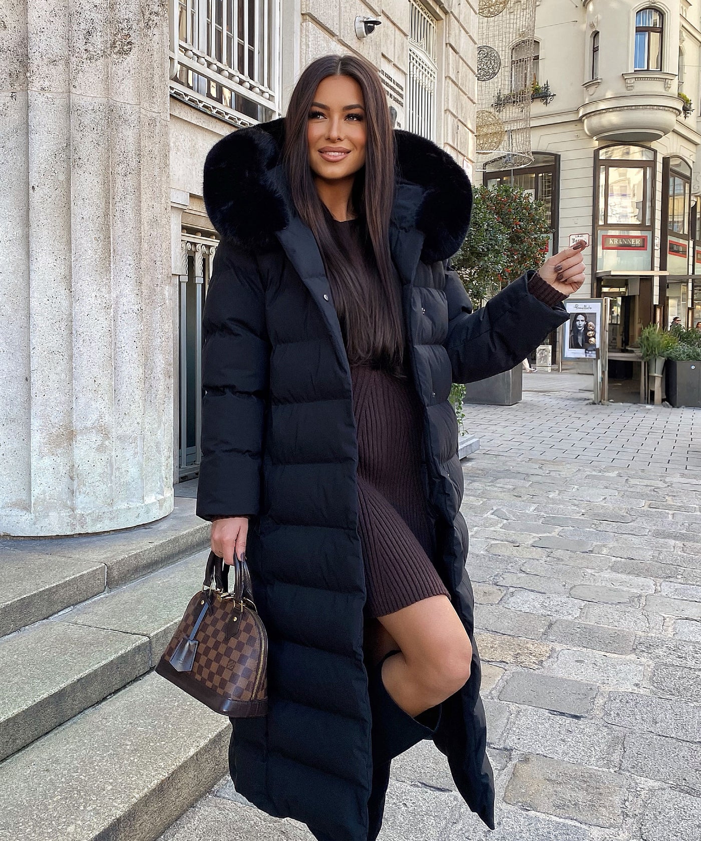 Parka May Schwarz Ladypolitan ♡