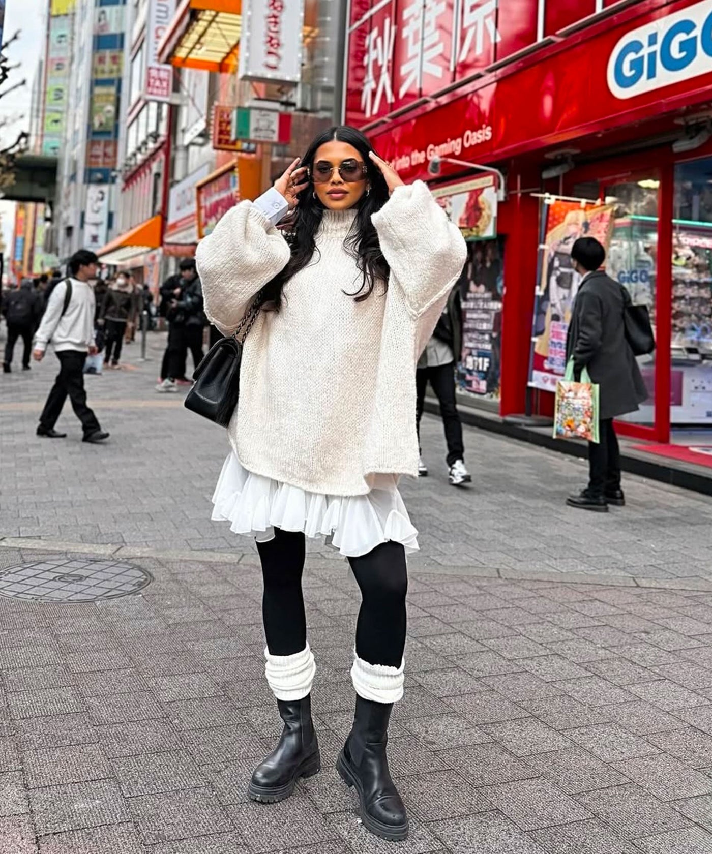 Pull Oversize Nata Beige