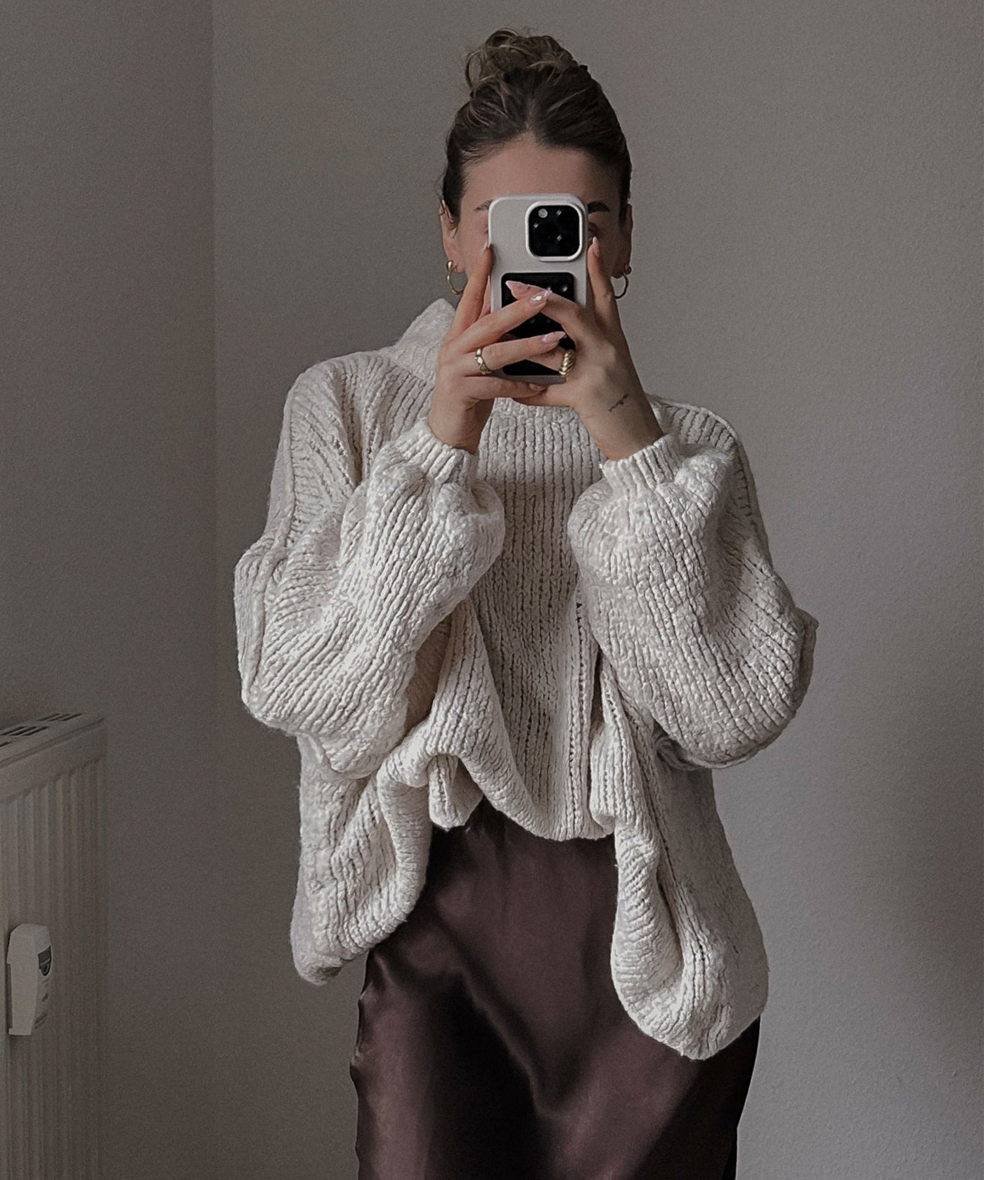 Oversize Pullover Nata Beige Ladypolitan ♡