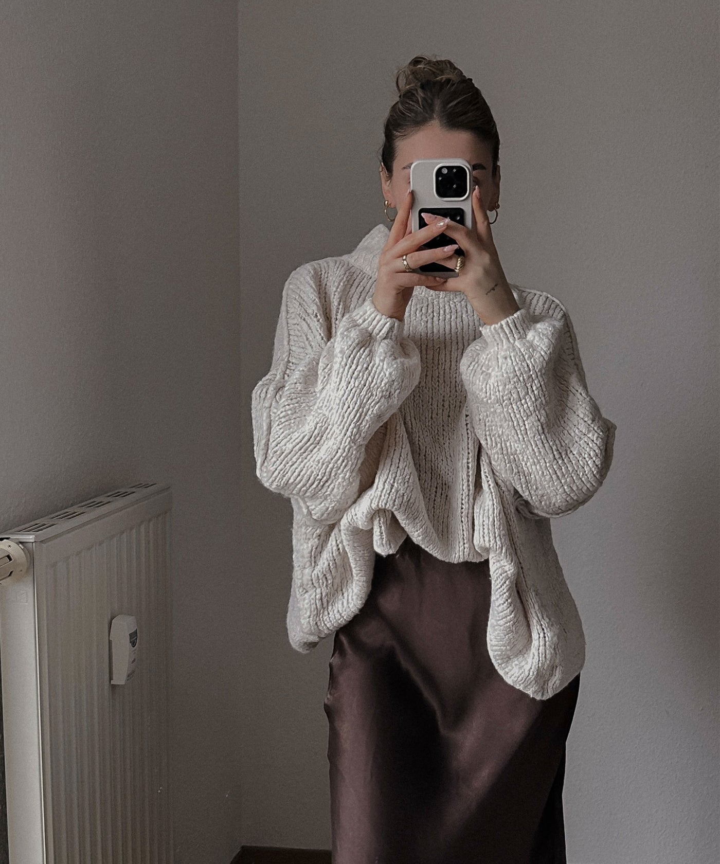 Pull Oversize Nata Beige