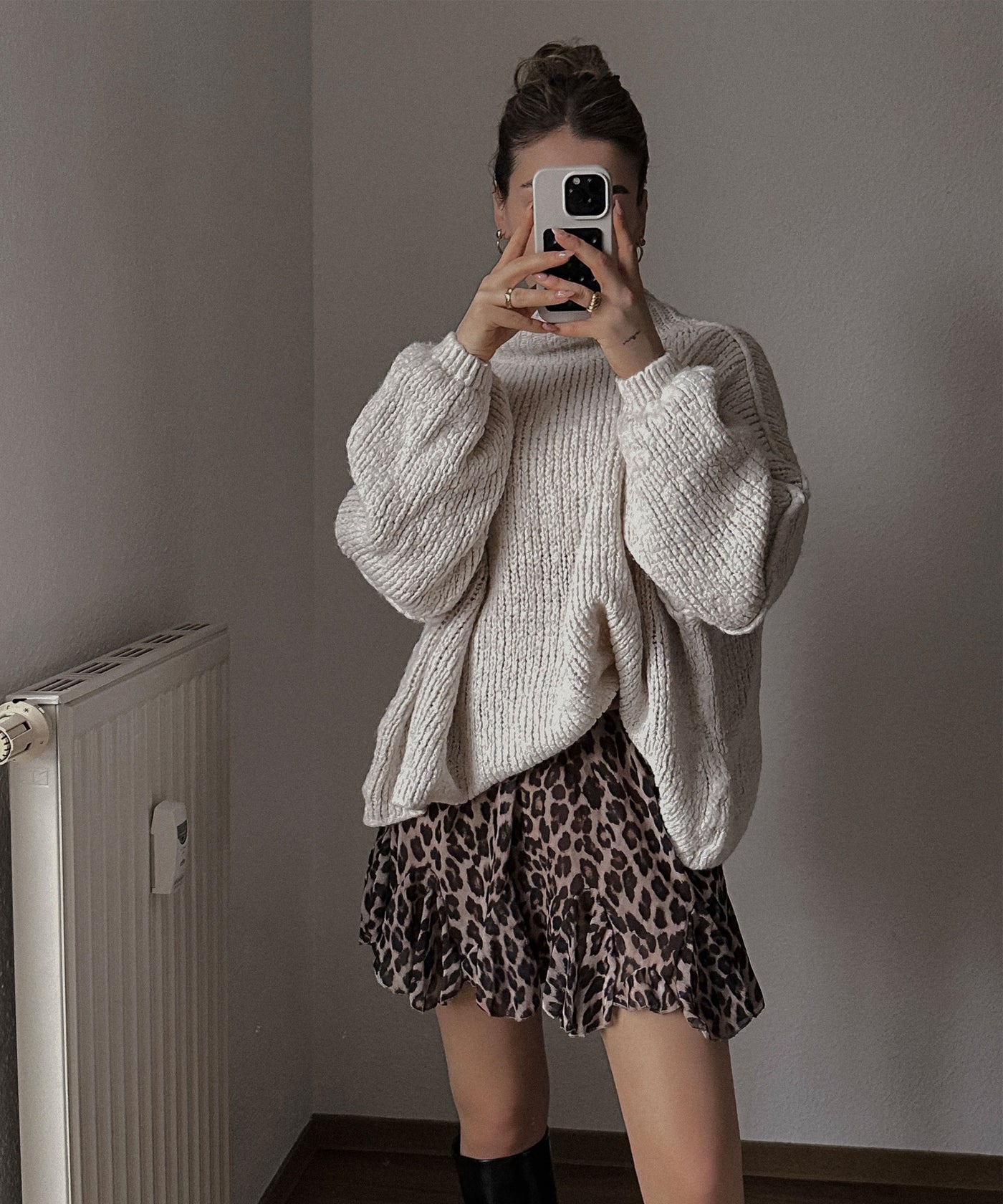 Pull Oversize Nata Beige