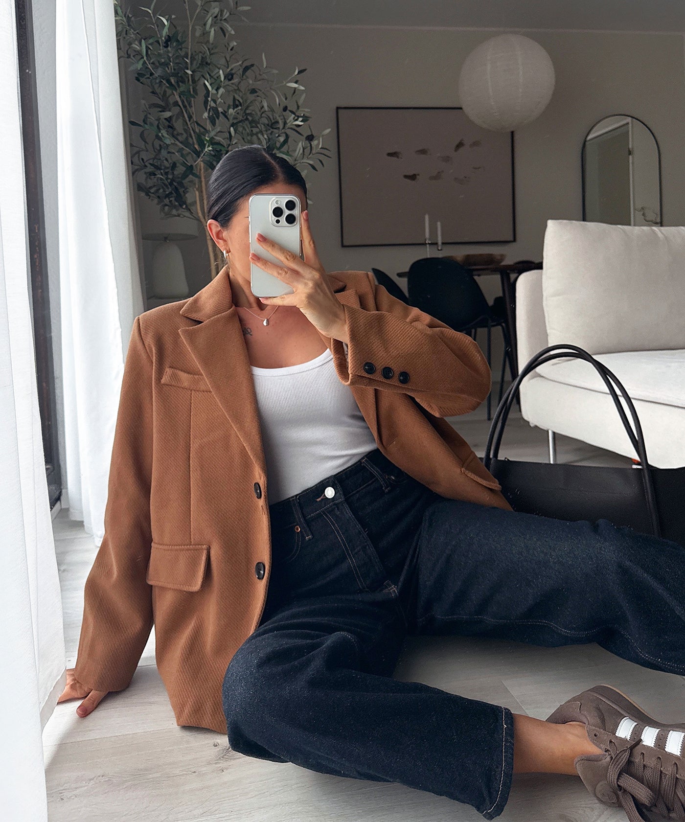 Oversize Blazer Nila Camel