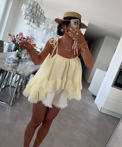 Top Eliona Gelb Ladypolitan ♡