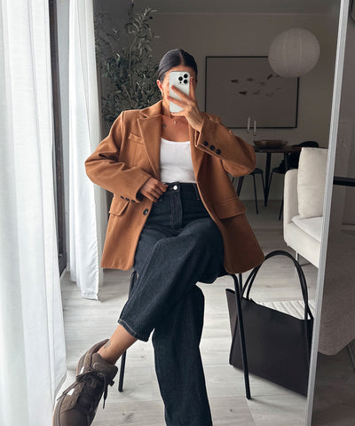 Oversize Blazer Nila Camel