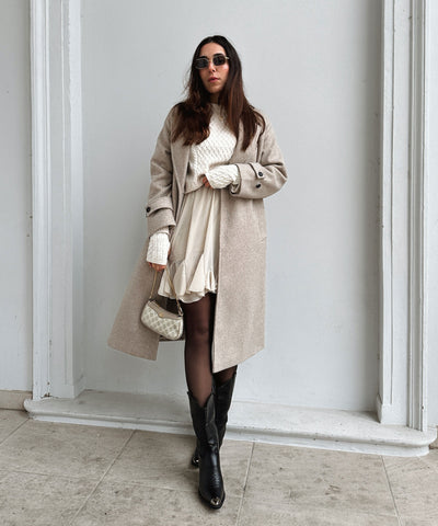 Rock Nicole Beige Ladypolitan - Fashion Onlineshop für Damen