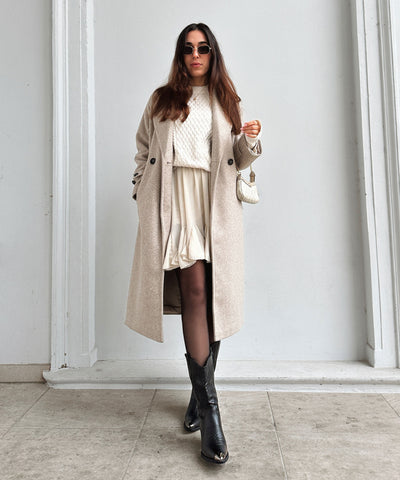 Rock Nicole Beige Ladypolitan - Fashion Onlineshop für Damen
