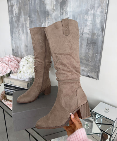 Stiefel Betty Taupe Ladypolitan ♡