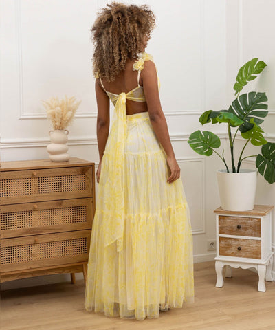 Kleid Alusia Gelb Ladypolitan ♡