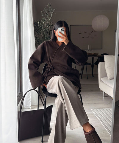 Cardigan Olinea Braun