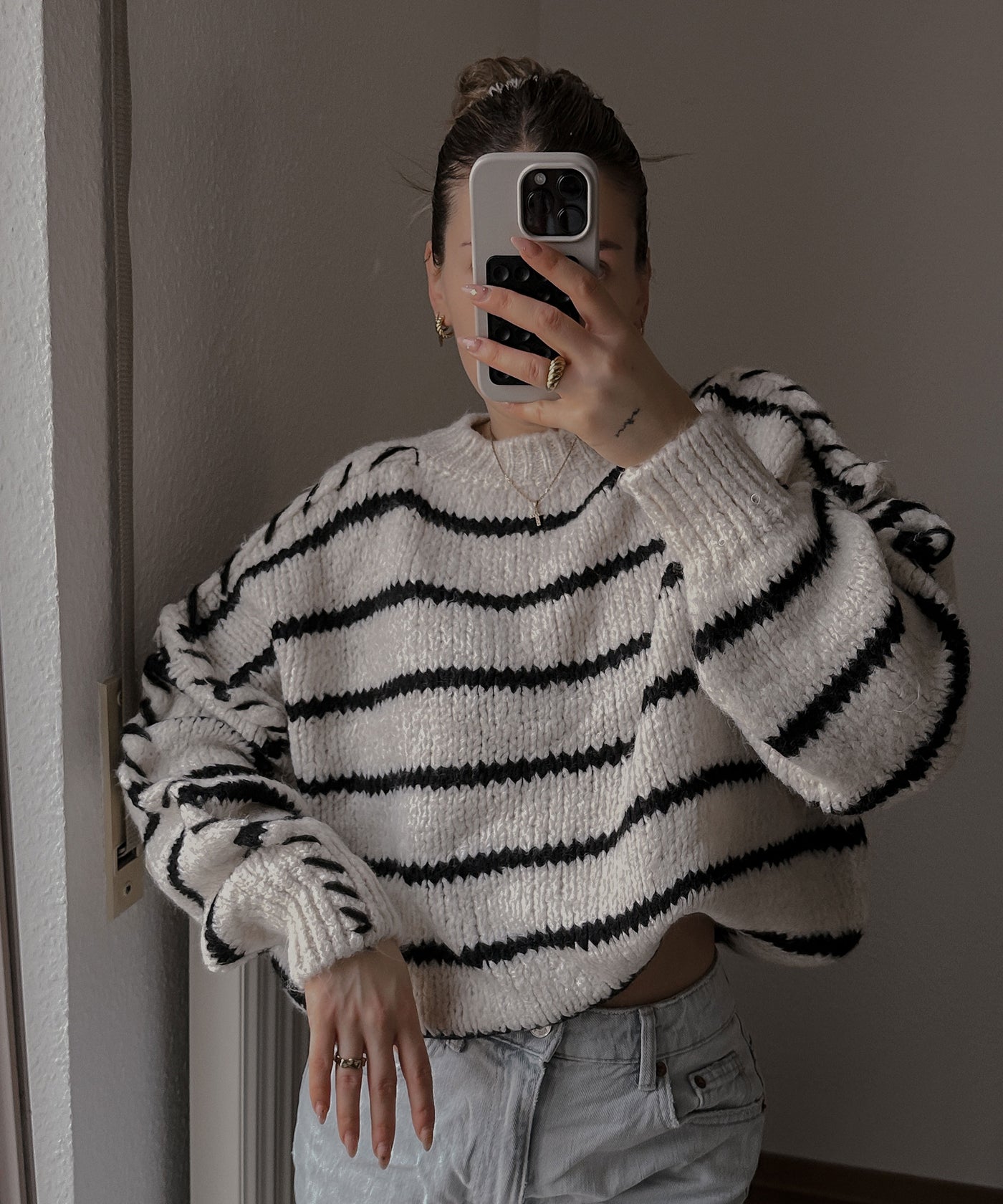 Pullover Omnya Beige