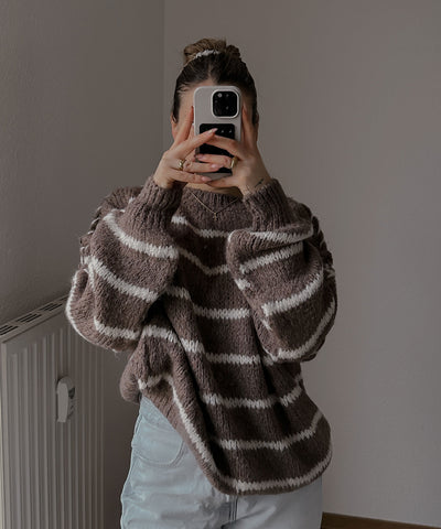 Pullover Omnya Hellbraun