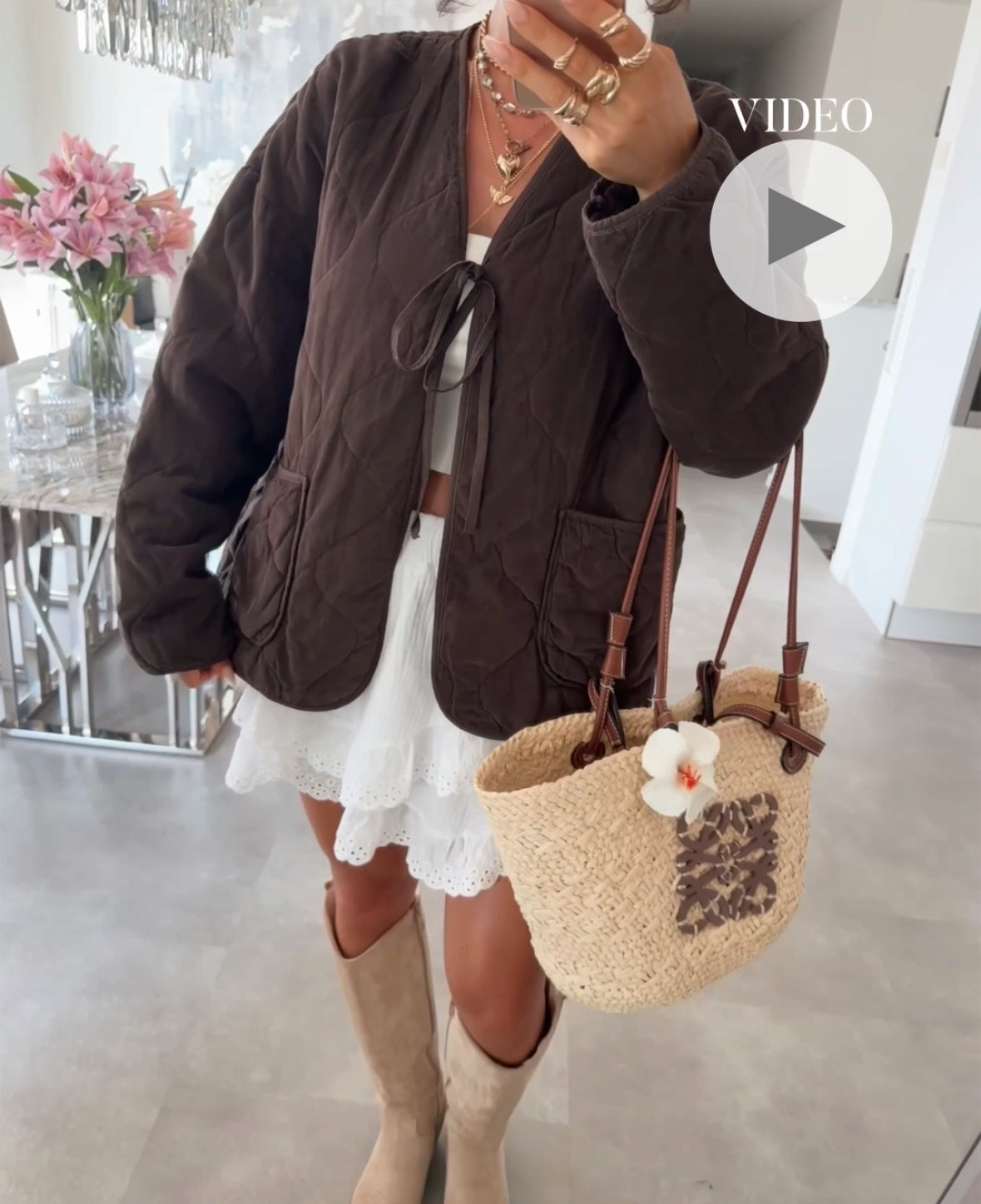 Jacke Gresa Braun Ladypolitan ♡