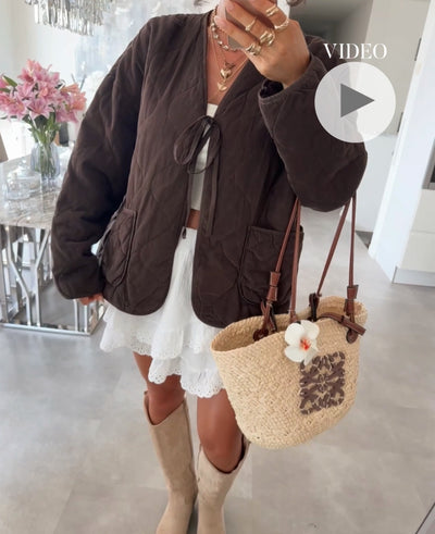 Jacke Gresa Braun Ladypolitan ♡