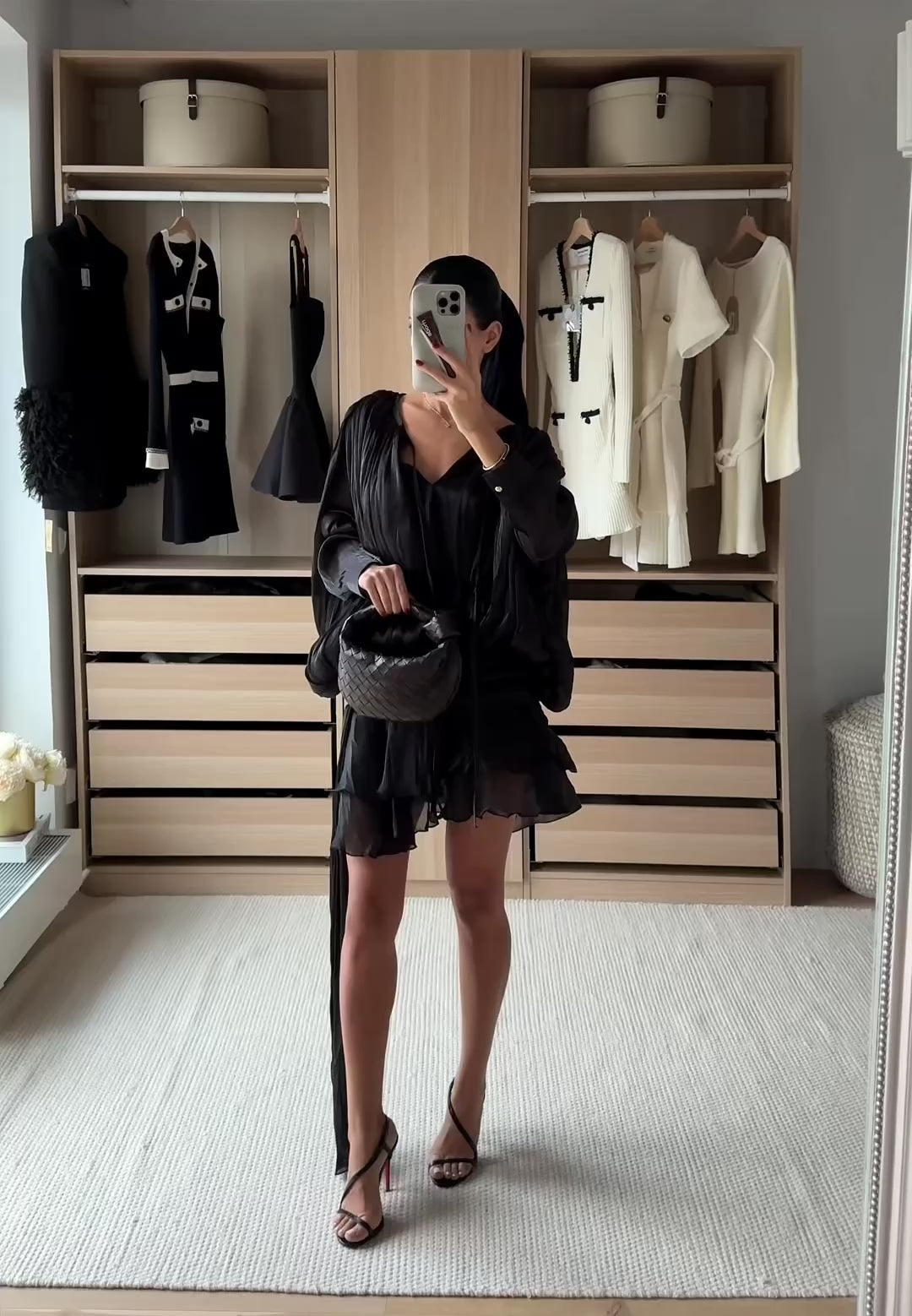 Mini Kleid Laisa Schwarz