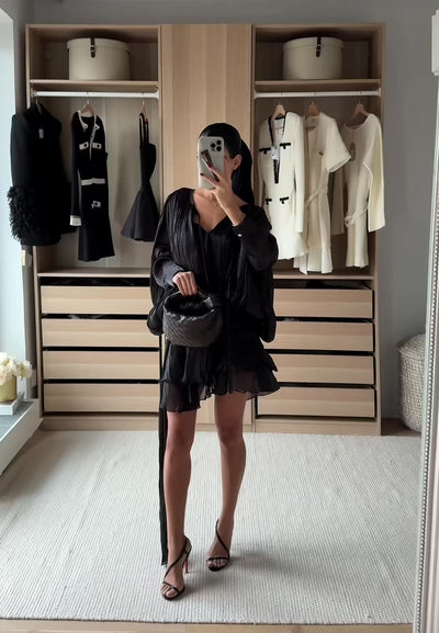 Mini Kleid Laisa Schwarz