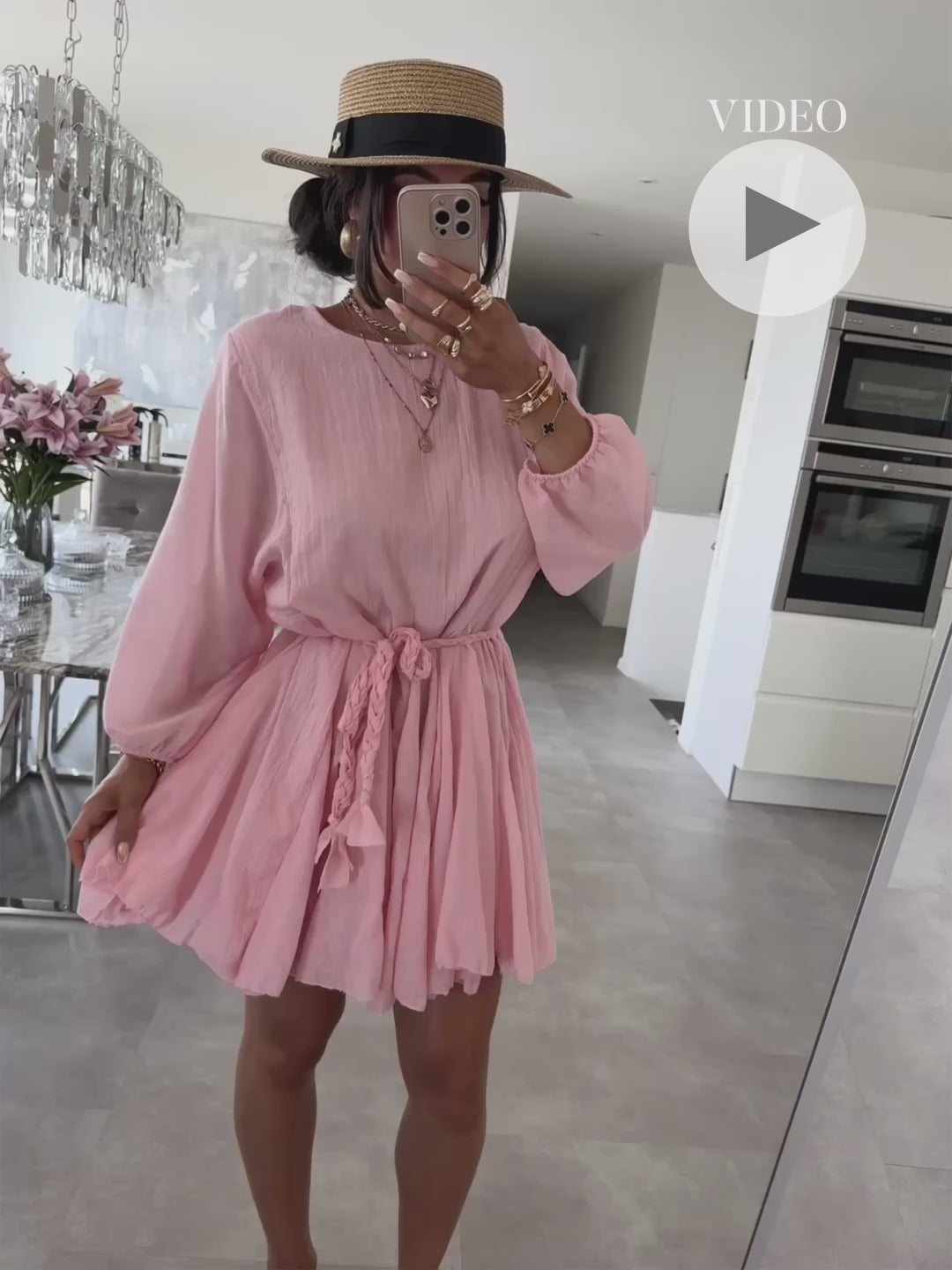 Kleid Mali Rosa