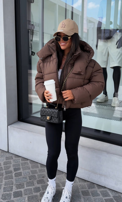 Steppjacke Stella Braun Ladypolitan ♡