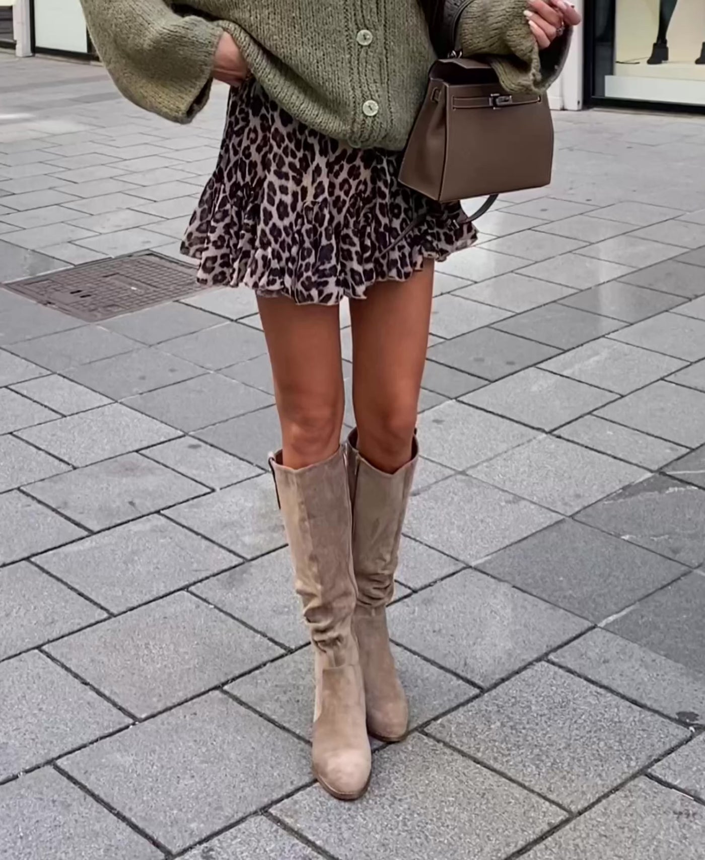 Stiefel Betty Taupe