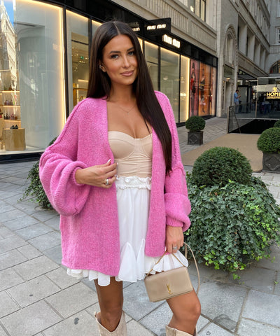 Cardigan Ray Pink
