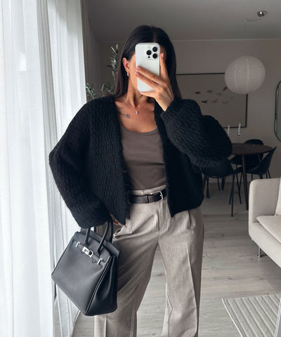 Cardigan Devina Schwarz Ladypolitan ♡