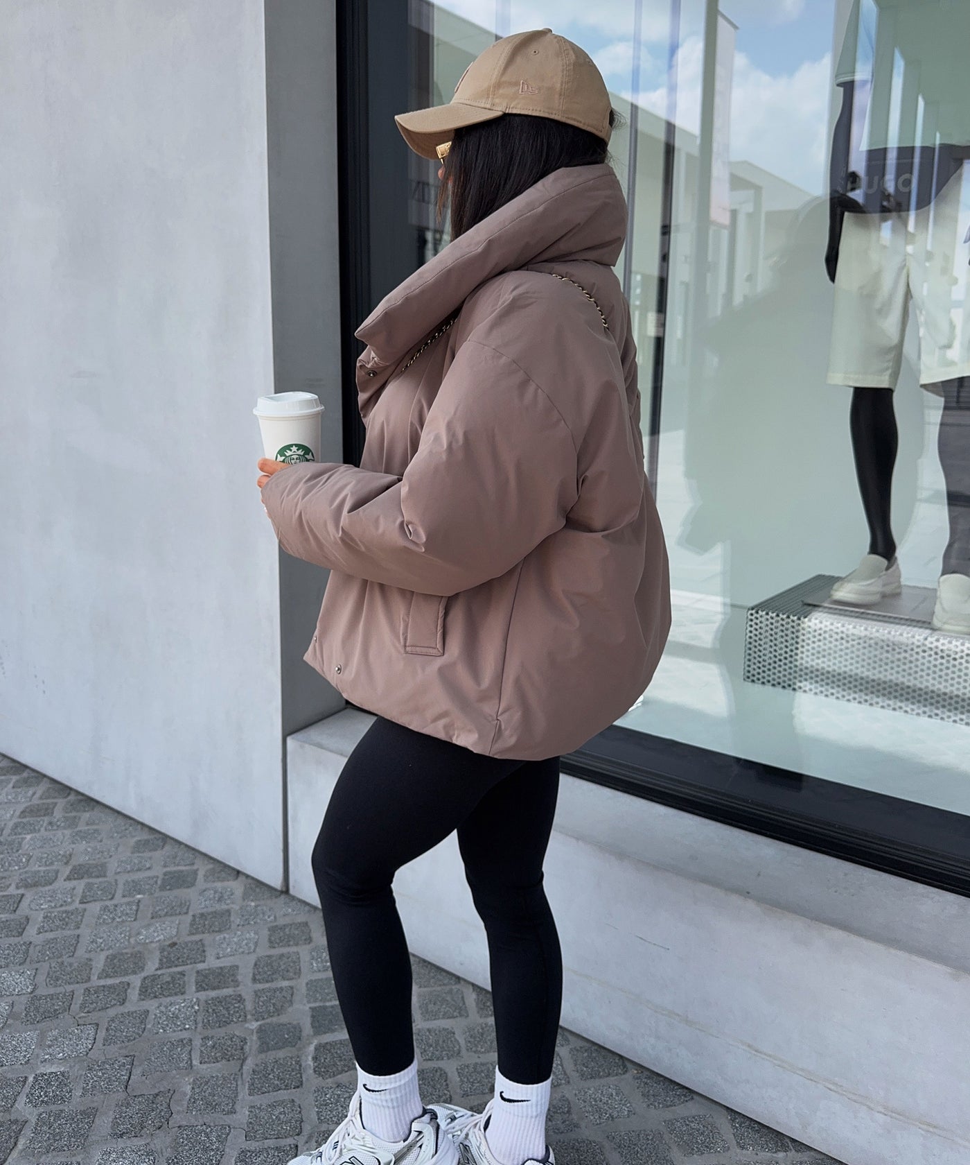 Jacke Vena Taupe Ladypolitan ♡