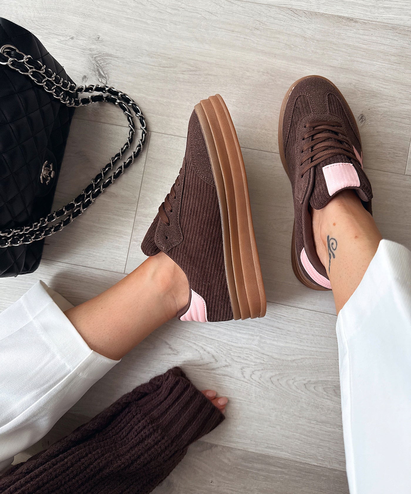 Sneaker Kalia Braun Ladypolitan ♡