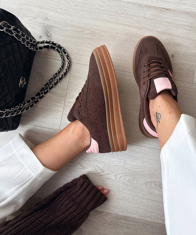 Sneaker Kalia Braun Ladypolitan ♡