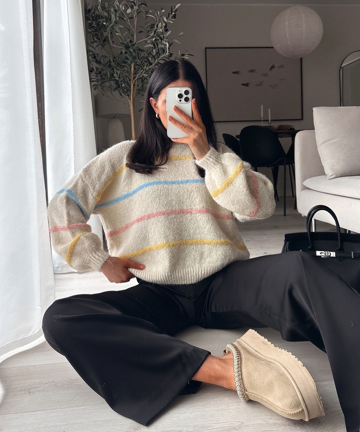 Pullover Saline Beige