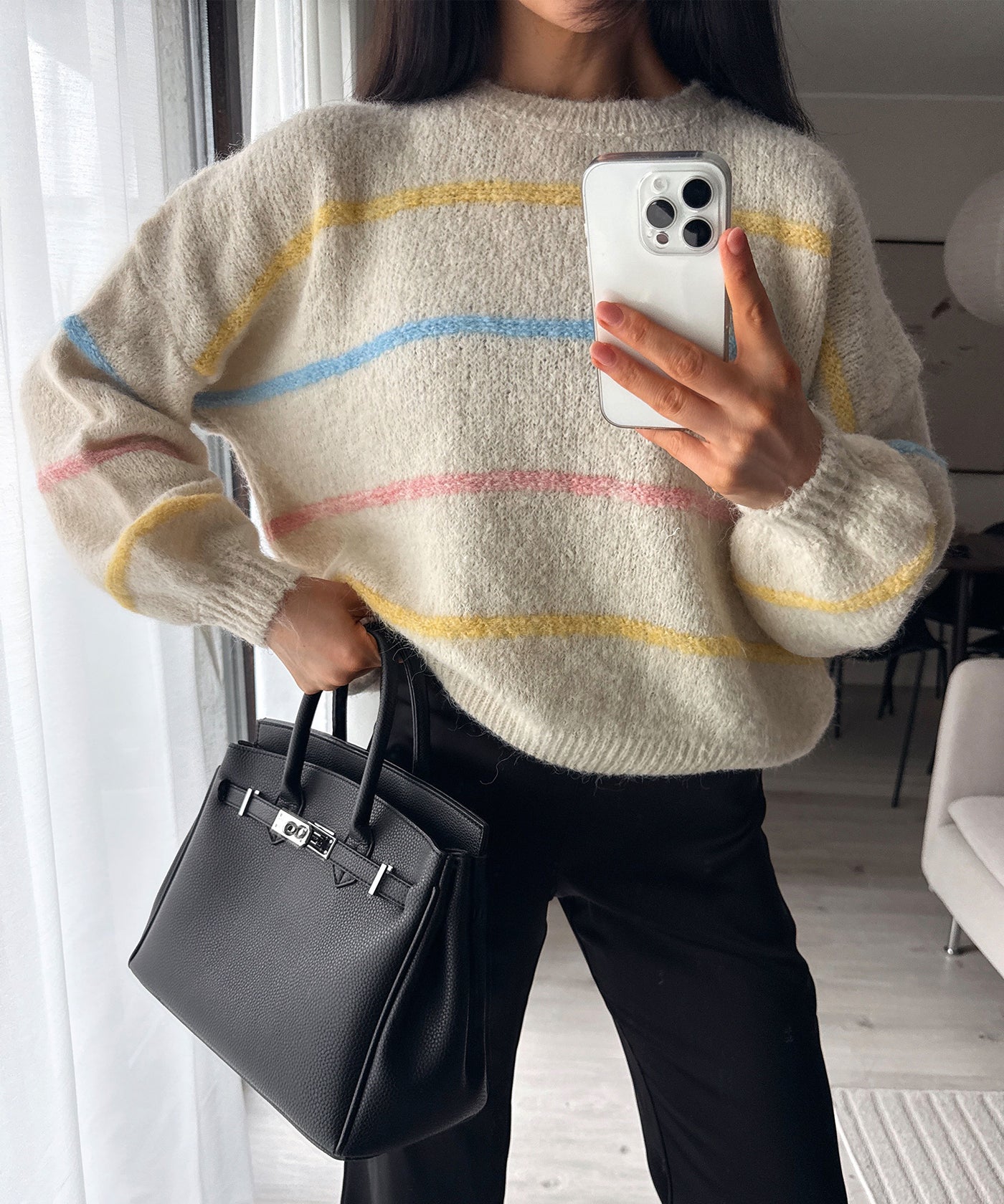 Pullover Saline Beige