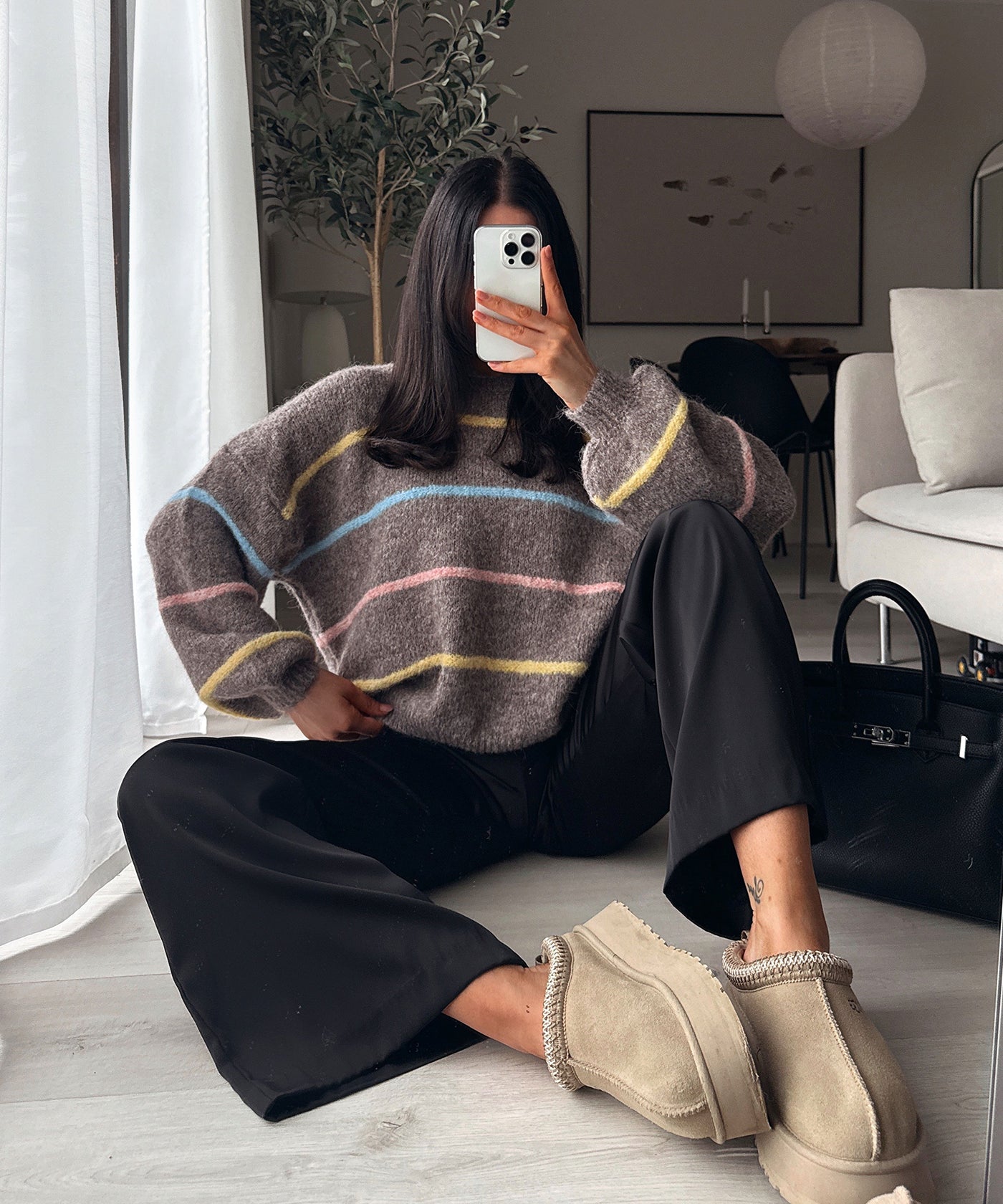 Pullover Saline Taupe