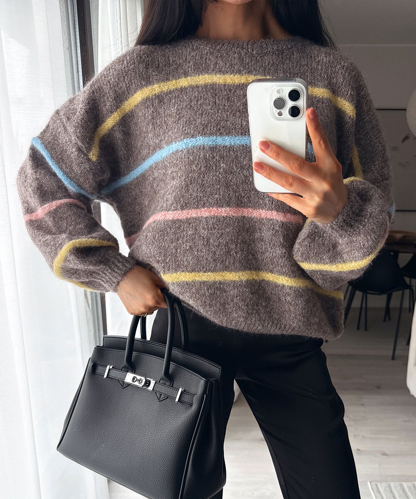 Pullover Saline Taupe