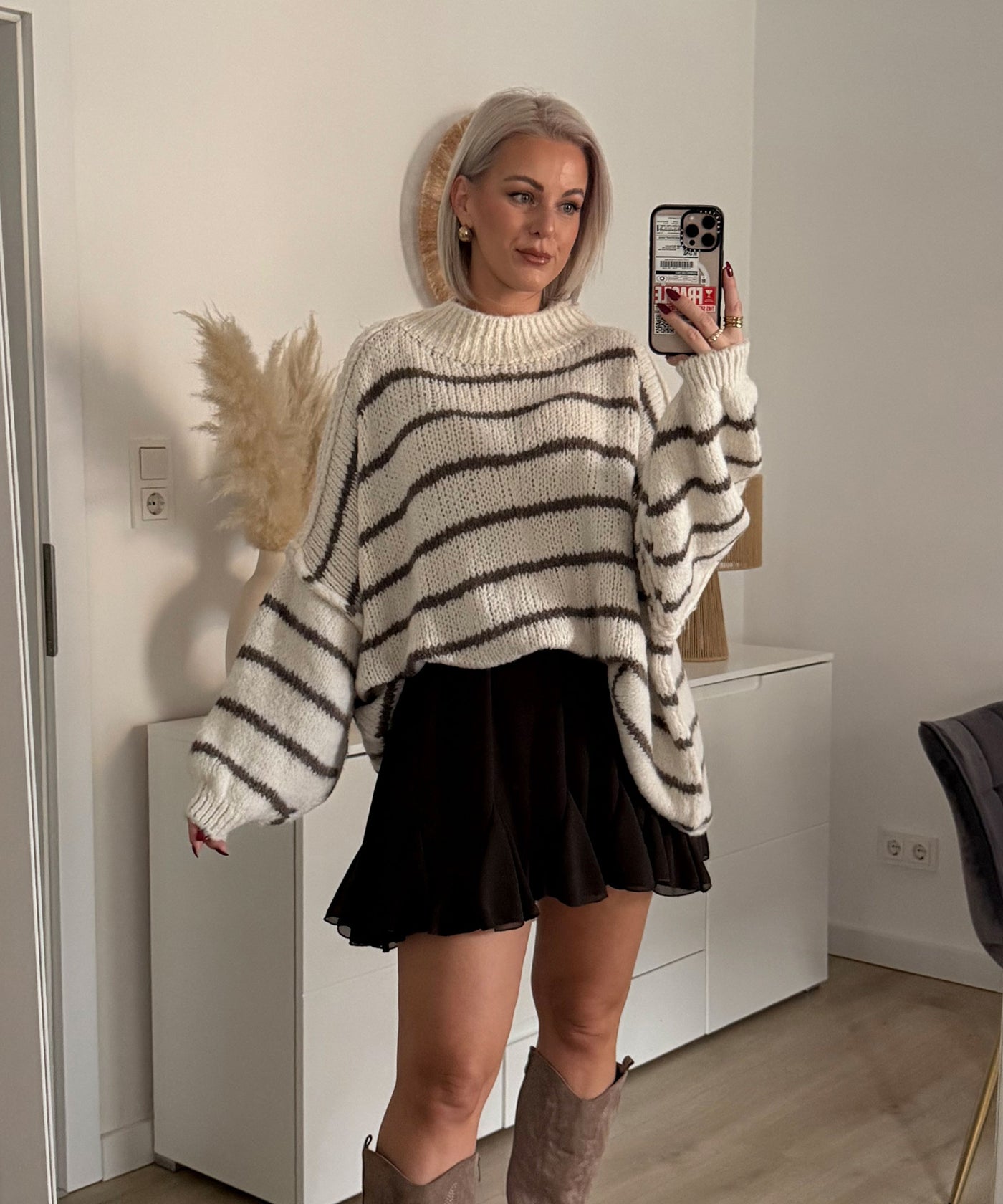 Rock Nicole Dunkelbraun