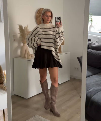 Rock Nicole Dunkelbraun