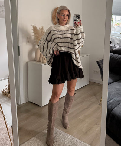 Rock Nicole Dunkelbraun