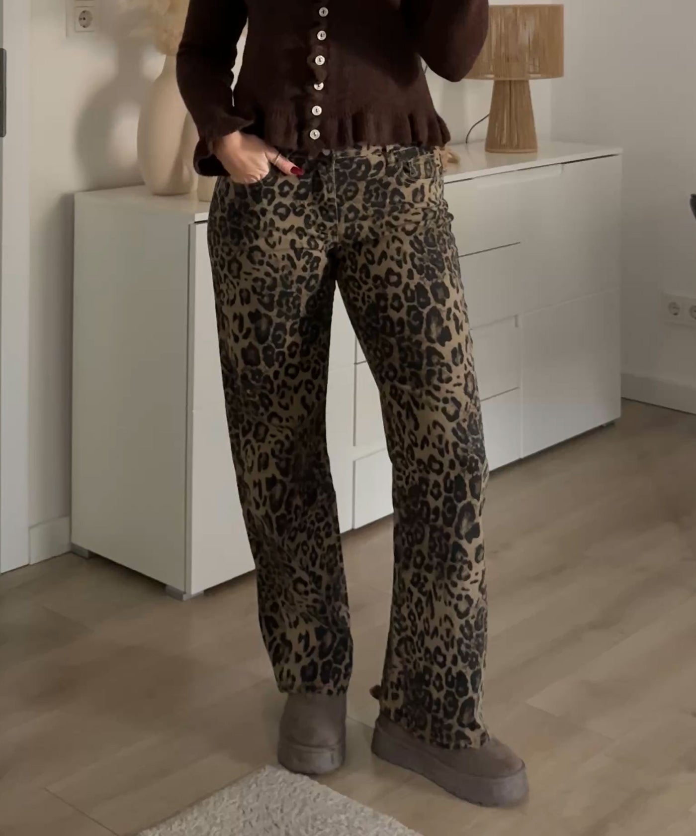 Stretch Straight Leg Jeans Silva Leo