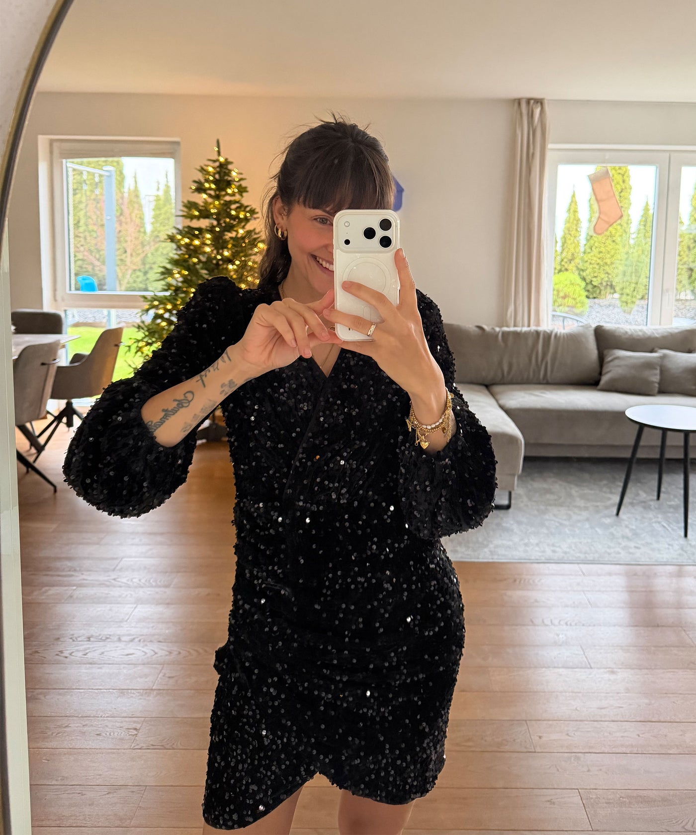 Mini Kleid Sonia Schwarz