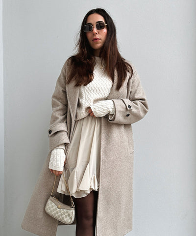 Rock Nicole Beige Ladypolitan - Fashion Onlineshop für Damen