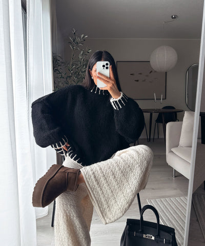Pullover Salma Schwarz Ladypolitan ♡