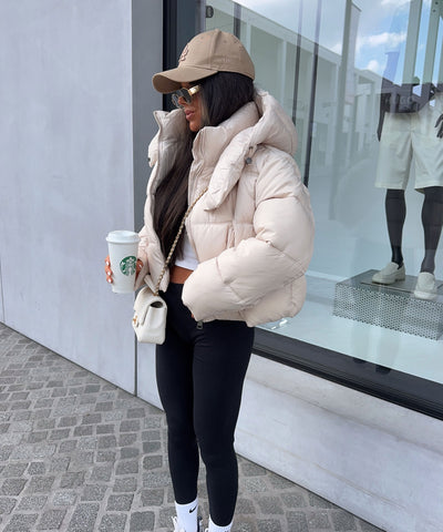 Steppjacke Stella Beige Ladypolitan ♡