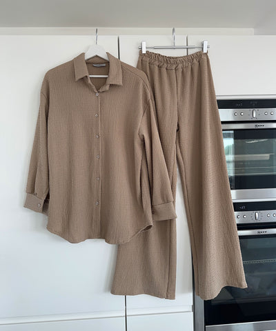 Set Mikayla Camel  Ladypolitan - Fashion Onlineshop für Damen   