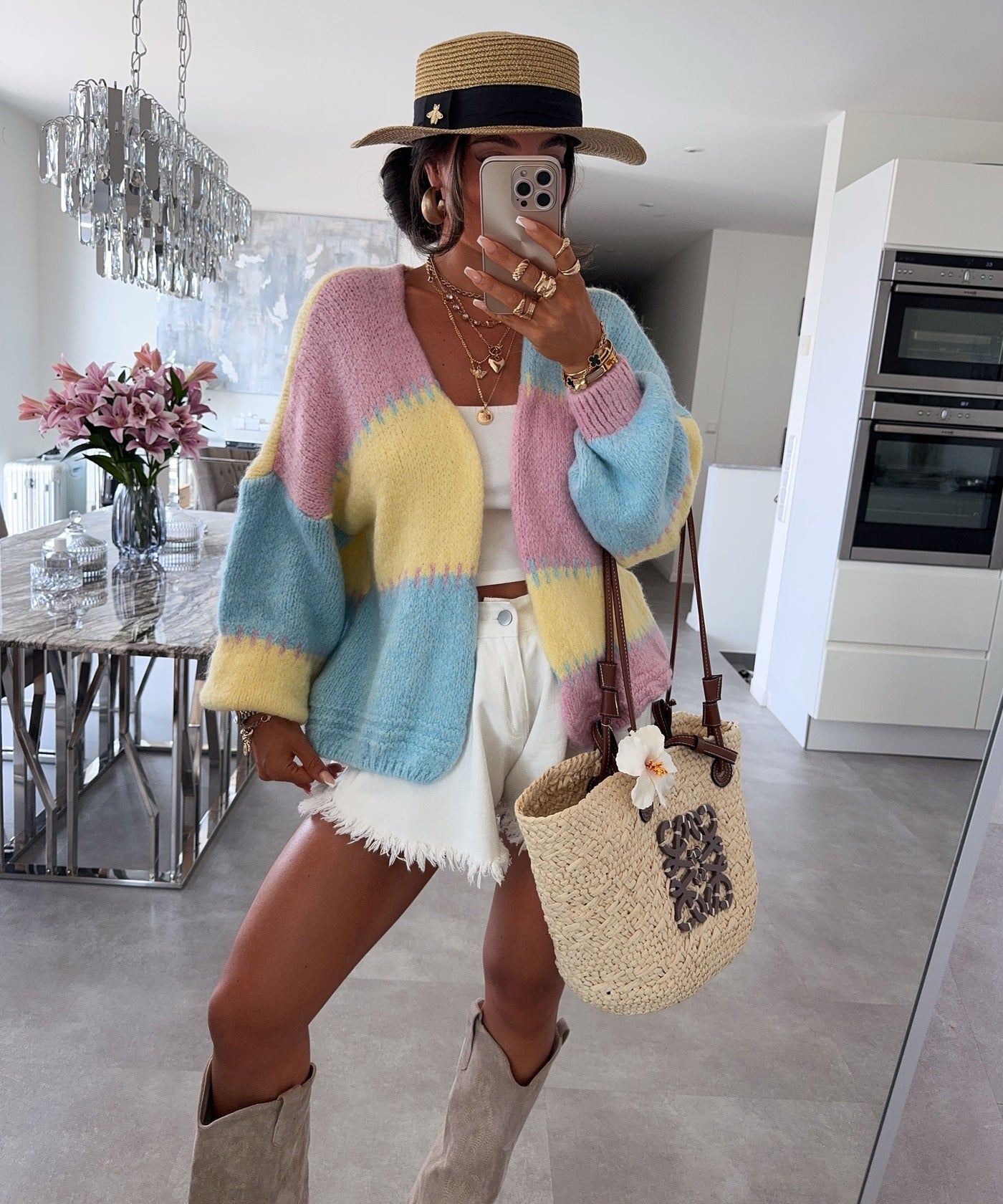 Cardigan Milu Gelb