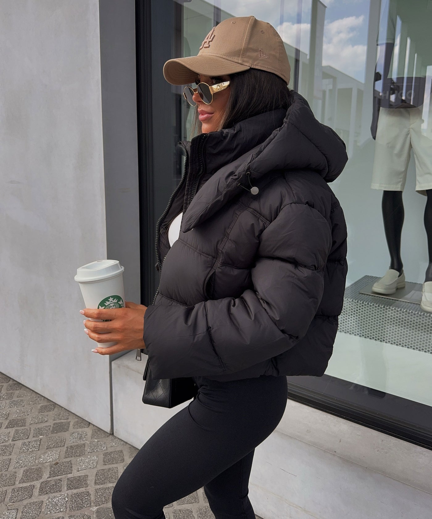 Steppjacke Stella Schwarz Ladypolitan ♡