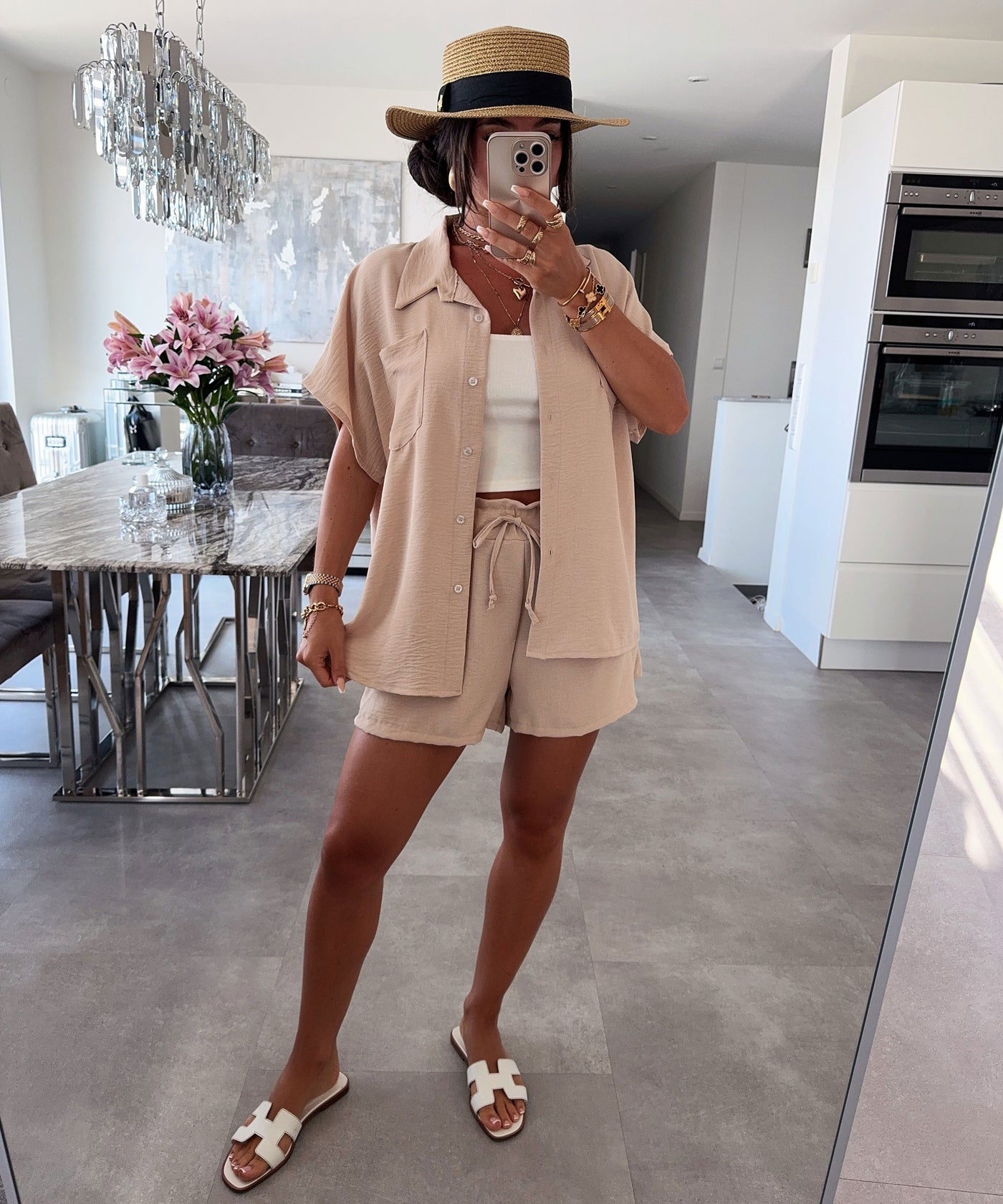 Set Maly Beige Ladypolitan - Fashion Onlineshop für Damen