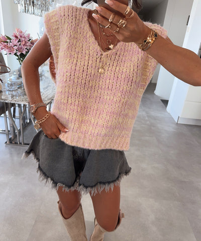 Strickshirt Clea Gelb Ladypolitan ♡